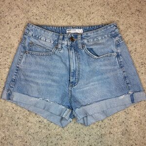 GARAGE — denim mom short (size: 26)